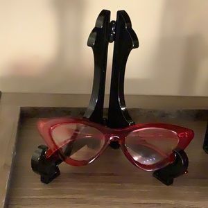 Red Framed Personality Glasses
